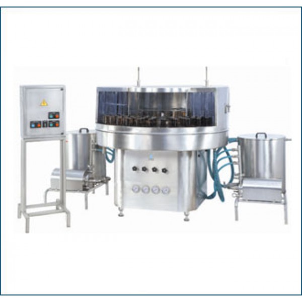 Rotary Bottle Washing Machine - Rotary Bottle Washer For Glass and Plastic  Bottles